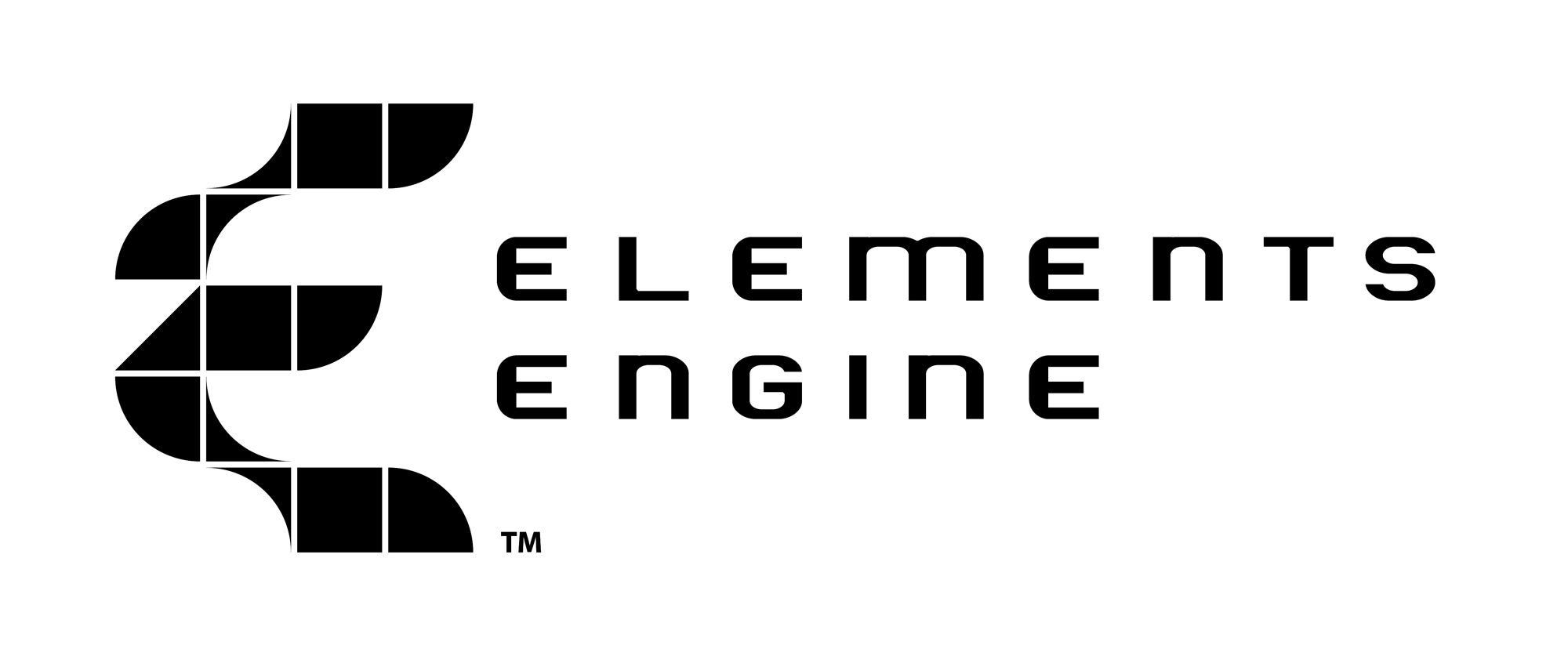 4J Studios Elements Engine Logo HorizontalWebBLACK